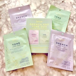 Karuna Drench and Tone Duo 4 Piece Sheet Mask Set